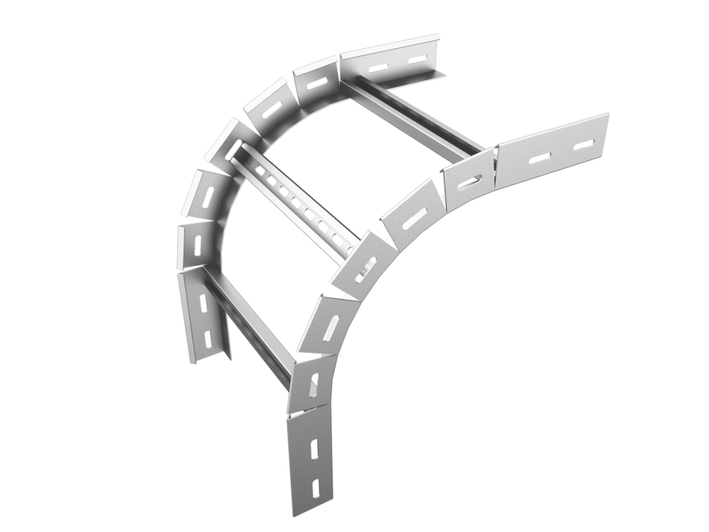 Cable Ladders H:50 - 90º Vertical Outside Bend (Convex Riser) - Cable ...