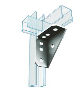 CHANNEL ANGLE FITTINGS (GUSSET) SIZE