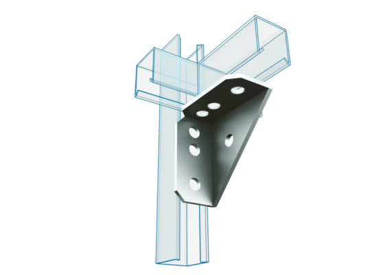 CHANNEL ANGLE FITTINGS (GUSSET) SIZE