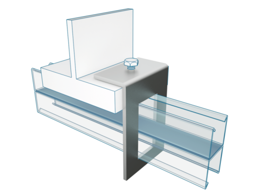 Channel Clamps Hanger 83 x 41