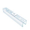 Channel Flat Fittings 1 Hole Size 32 x 32