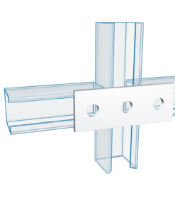 Channel Flat Fittings 3 Holes