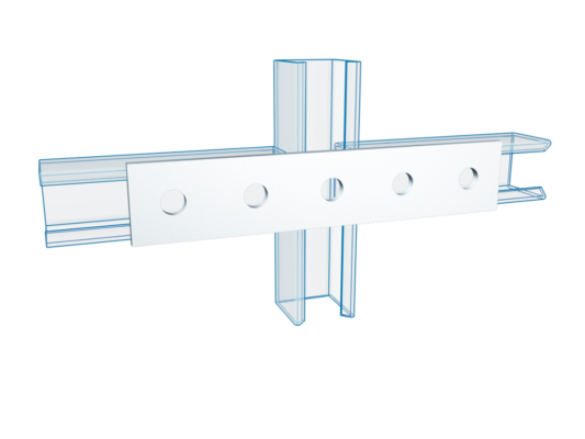 Channel Flat Fittings 5 Holes