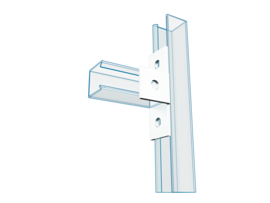 Channel Tee Angle Fittings 4 Holes