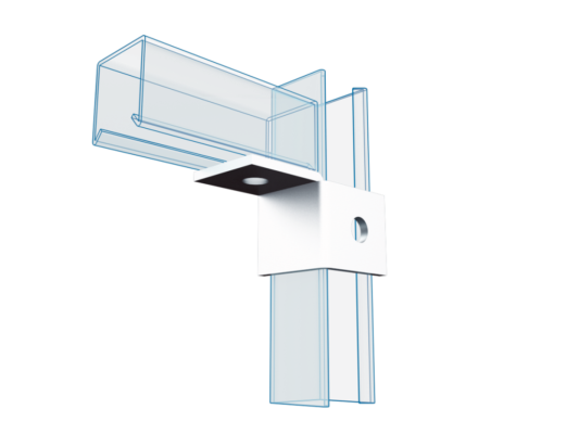 Channel Wing Fittings Left 2 Holes