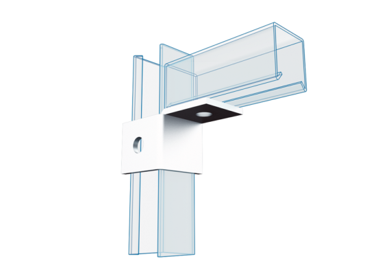 Channel Wing Fittings Right 2 Holes