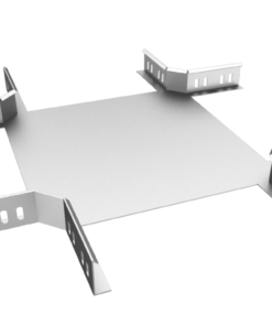 Crossing Horizontal Bend H50 Radius 600 - Cable Tray with Return Flanged - Cable Management System