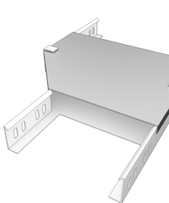 Left Reducer Cover - Cable Tray With Return Flanged - Cable Management System