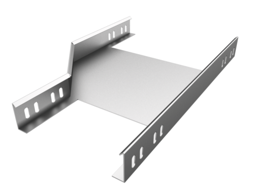 Left Reducer H50 - Cable Tray with Return Flanged