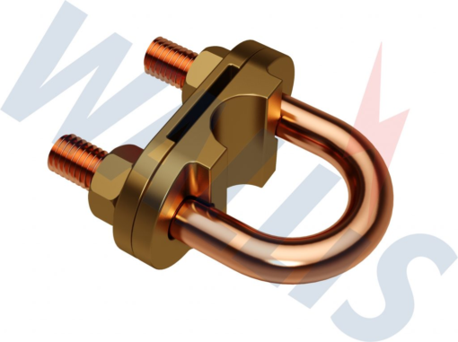 AN Wallis ‘U’ Bolt Clamps – Double Plate Type For Vertical Flat Tapes